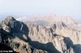 Poh�ad z Lomnick�ho �t�tu (2632 m.) smerom na Belianske Tatry
