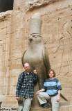 ulov socha boha Hra, kvli nej som do Edfu chcel s