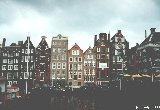 Amsterdam - domy na Damraku